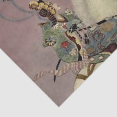 “Kasteel in de Lucht” door Thomas Mackenzie Tissuepapier (Detail)
