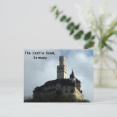 Kasteel in de Vallei van Rijn Briefkaart (Staand voorkant)