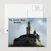 Kasteel in de Vallei van Rijn Briefkaart (Voorkant / Achterkant)