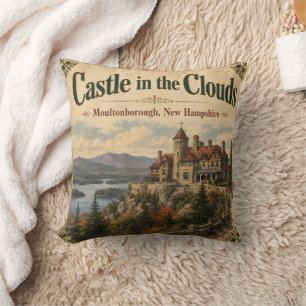 Kasteel in de Wolken Moultonborough New Hampshire Kussen
