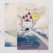 Kasteel in de wolken Uitnodiging (Voorkant / Achterkant)