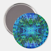 Kasteel in ijs.... magneet (Voorkant / Achterkant)