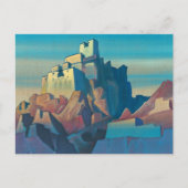 Kasteel in Ladakh door Nicholas Roerich Feestdagenkaart (Voorkant)