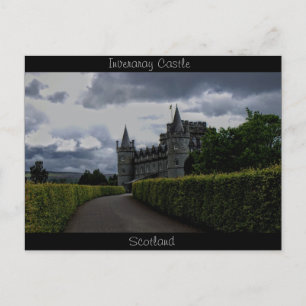 Kasteel Inveraray in de avond Briefkaart