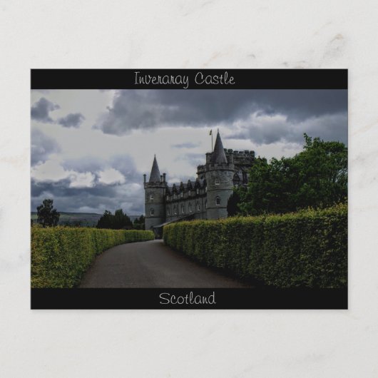 Kasteel Inveraray in de avond Briefkaart (Voorkant)