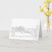Kasteel Inveraray Schotland Kaart (Gele Bloem)