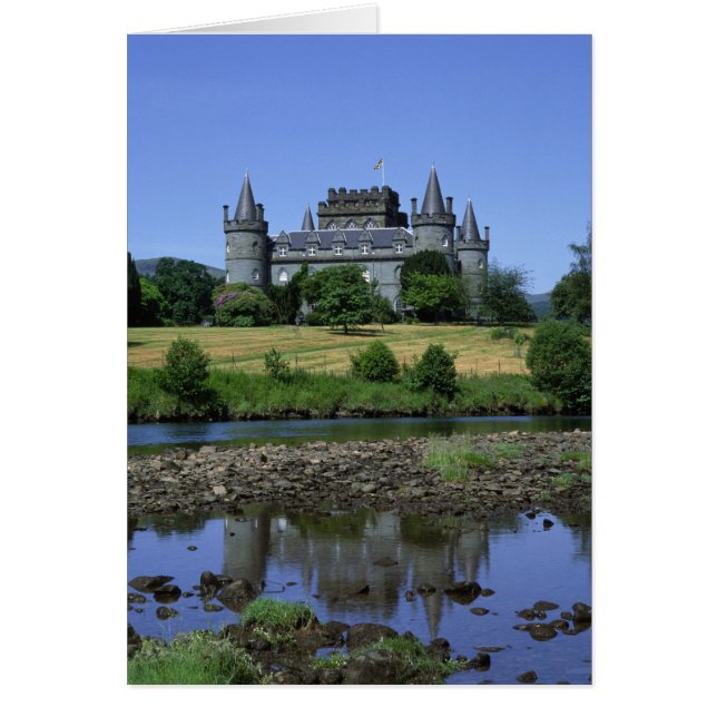 Kasteel Inverary, Strathclyde, Schotland (Voorkant)