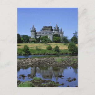 Kasteel Inverary, Strathclyde, Schotland Briefkaart