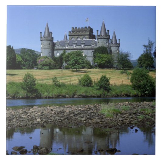 Kasteel Inverary, Strathclyde, Schotland Tegeltje (Voorkant)
