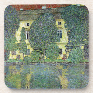 Kasteel Kammer aan de Attersee III door Gustav Kli Bier Onderzetter