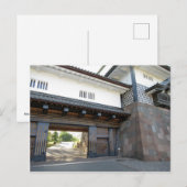 Kasteel Kanazawa: Japan Briefkaart (Voorkant / Achterkant)