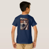 Kasteel Kat Rackham Illustratie T-shirt (Achterkant volledig)