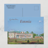 Kasteel Katharinental in Tallin Estland Briefkaart (Voorkant / Achterkant)