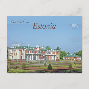 Kasteel Katharinental in Tallin Estland Briefkaart