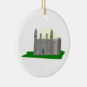 Kasteel Keramisch Ornament (Rechts)