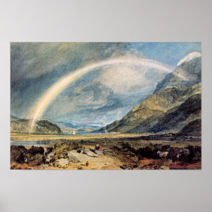 Kasteel Kilchern door J.M.W. Turner Poster
