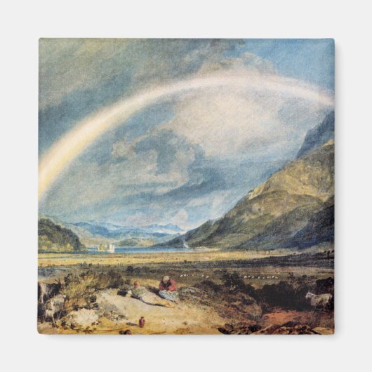 Kasteel Kilchern van J.M.W. Turner, Magneet (Voorkant)