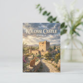 Kasteel Kolossi, Kolossi Cyprus Briefkaart (Staand voorkant)