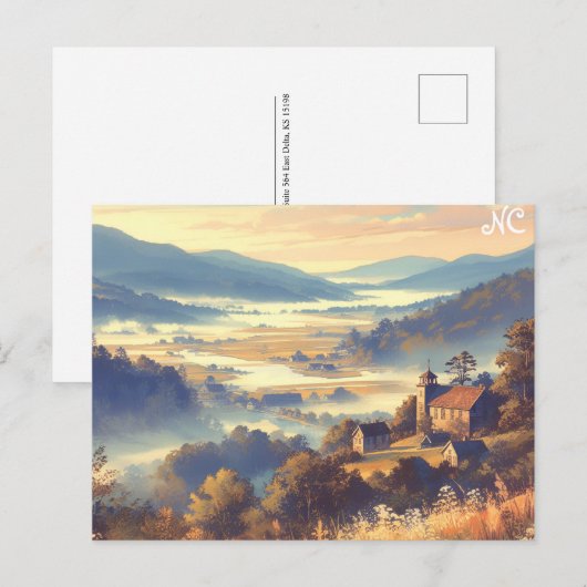 kasteel kopen North Carolina massa mailing briefka Briefkaart (Voorkant / Achterkant)