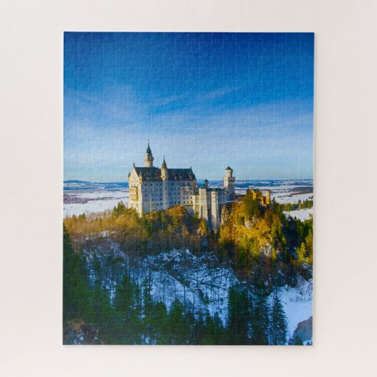 Kasteel Kristin Sprookjes Duitsland. Legpuzzel (Verticaal)