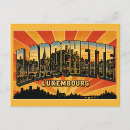 Kasteel Larochette Luxemburg Briefkaart