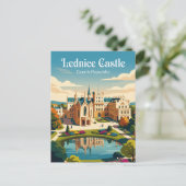 Kasteel Lednice Tsjechië Briefkaart (Staand voorkant)