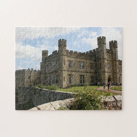 Kasteel Leeds. Legpuzzel (Horizontaal)