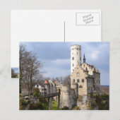 Kasteel Lichtenstein Duitsland Briefkaart (Voorkant / Achterkant)