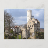 Kasteel Lichtenstein Duitsland Briefkaart (Voorkant)