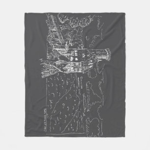 Kasteel Lichtenstein Fleece Deken