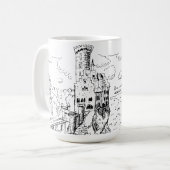 Kasteel Lichtenstein Koffiemok (Voorkant links)