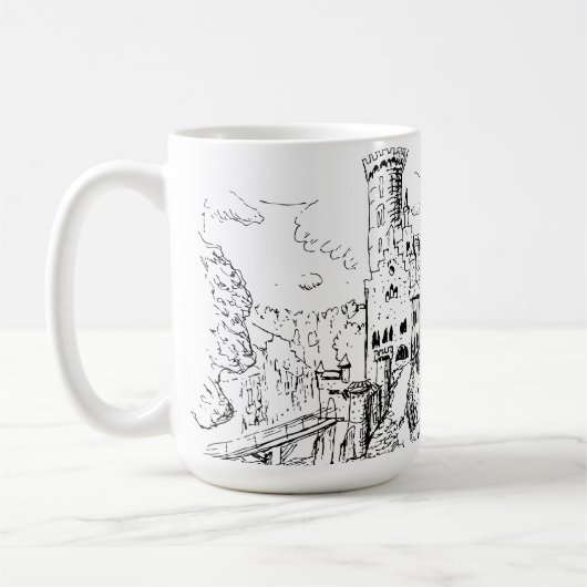 Kasteel Lichtenstein Koffiemok (Links)