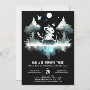 Kasteel Little Tiger Verjaardag Kaart