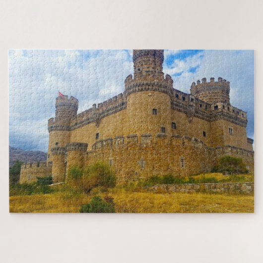 Kasteel Manzanares Madrid. Legpuzzel (Horizontaal)