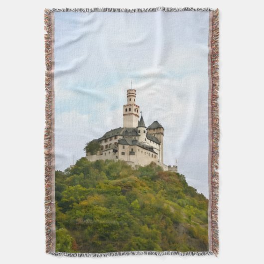 Kasteel Marksburg, Duitsland Deken (Voorkant Verticaal)