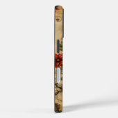 Kasteel met Schedel Junk Journal Pagina Case-Mate iPhone Case (Achterkant / Rechts)