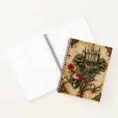 Kasteel met schedel notitieboek (Binnen)