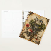 Kasteel met schedel planner (Display)
