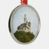 Kasteel Metalen Ornament (Rechts)