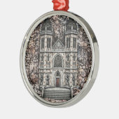 Kasteel Metalen Ornament (Links)
