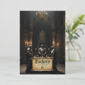 *~* Kasteel Middeleeuws Thema 3 RIDDERS AP88 Verja Kaart (Staand voorkant)