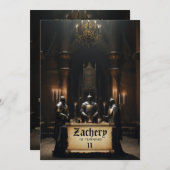 *~* Kasteel Middeleeuws Thema 3 RIDDERS AP88 Verja Kaart (Voorkant / Achterkant)