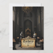 *~* Kasteel Middeleeuwse Ridders Armor AP88 Verjaa Kaart (Voorkant)