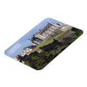 kasteel middeleval edinburgh magneet (Linkerzijde)