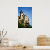 Kasteel Montfort, Dordogne, Frankrijk Poster (Keuken)