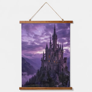 kasteel nacht wand hangende wandtapijt hangend wandkleed