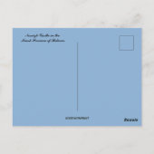 Kasteel Nesvizh in de provincie Minsk in Wit-Rusla Briefkaart (Achterkant)