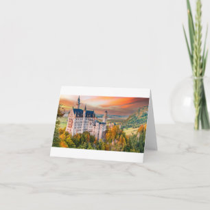 Kasteel Neuschwanstein Bedankkaart