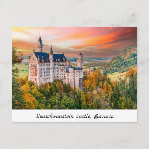 Kasteel Neuschwanstein, Beieren Briefkaart