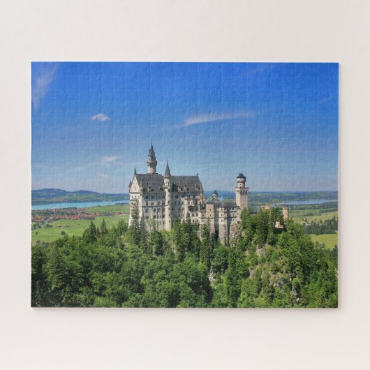 Kasteel Neuschwanstein Duitsland 16x20 Legpuzzel (Horizontaal)